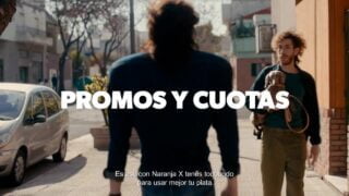 Publicidad NARANJA X – Tenés Naranja X, tenés espalda