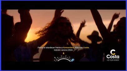 Anuncio COSTA CRUCEROS – Fiesta al atarceder en Formentera