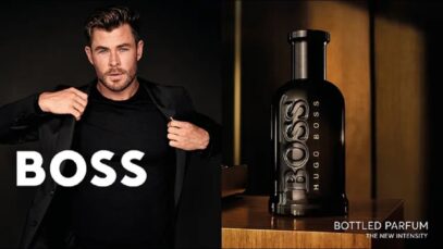 Chris Hemsworth: Sofisticación en Publicidad BOSS BOTTLED ELIXIR