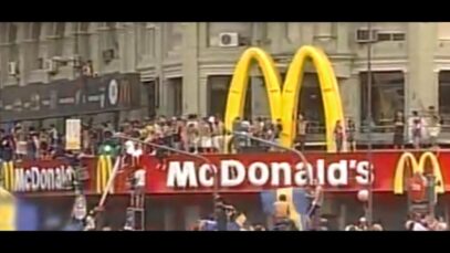 Publicidad McDONALD’S Obelisco: Testigo de la Historia Argentina 🍔🇦🇷