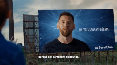 Publicidad PELOTA YPF MESSI – Dale, sos campeón del mundo.