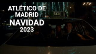 Anuncio ATLETICO DE MADRID Navidad 2023 – Un taxi, Di