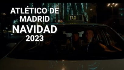 Anuncio ATLETICO DE MADRID Navidad 2023 – Un taxi, Di