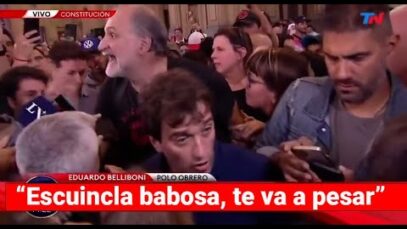 «TE VA A PESAR» Belliboni y la Izquierda con flequillo