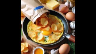 ¿Hacer Tortilla de Papas con Papas Fritas de Bolsa? Como