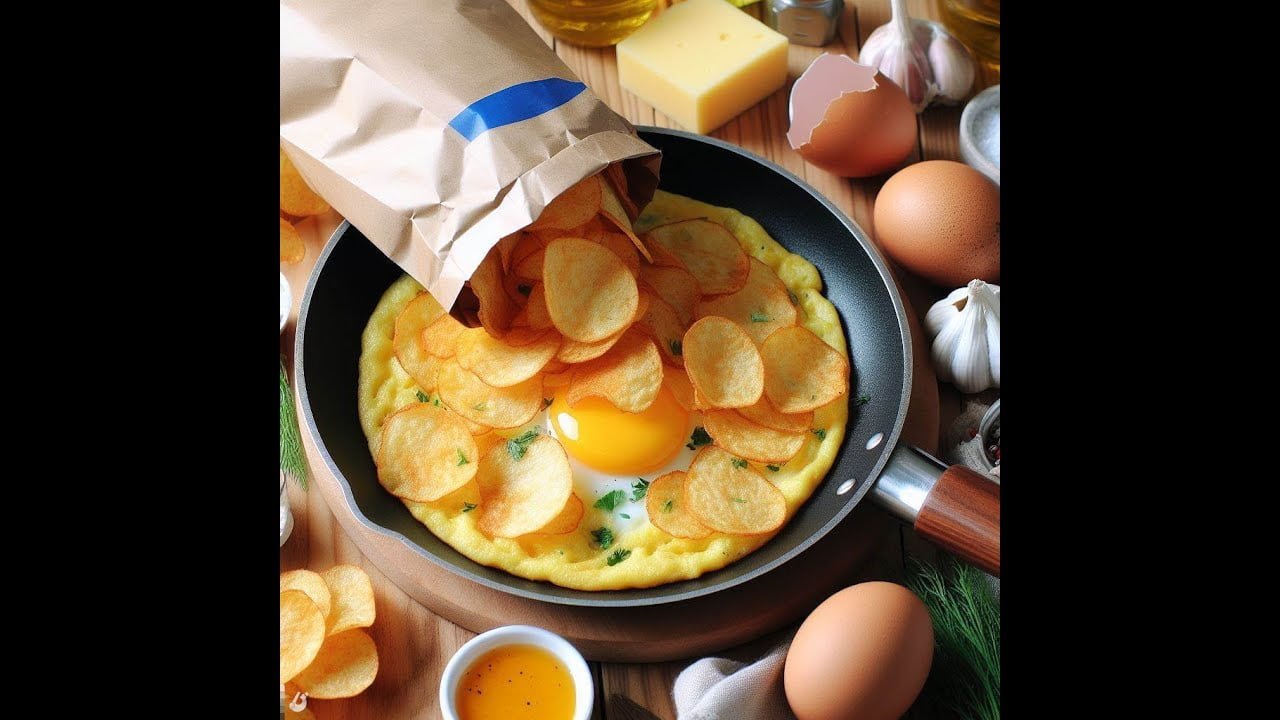 ¿Hacer Tortilla de Papas con Papas Fritas de Bolsa? Como es posible ese