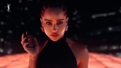Anuncio YSL Black Opium – Zoë Kravitz y su weekend