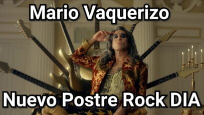 Mario Vaquerizo presenta Postre Rock de supermercados DIA (Anuncio España