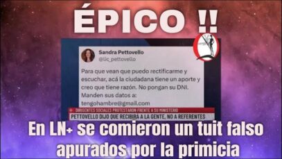 😂 Tropezón Épico de @lanacionmas con Cuenta Falsa de Pettovello
