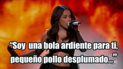 Becky G interpreta «La cancion de la Bomba Atómica» en