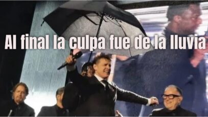 Caos en Córdoba: LUIS MIGUEL abandonó su show por culpa
