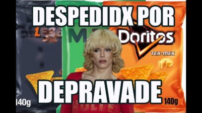 DORITOS reacciona: Samantha Hudson despedida fulminantemente