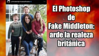 ESCÁNDALO: Kate Middleton y su foto con Photoshop de principiante