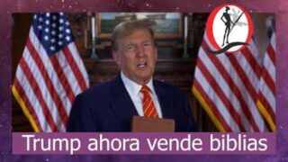 ¿Buscas un obsequio divino? ¡Donald Trump te vende la Biblia!