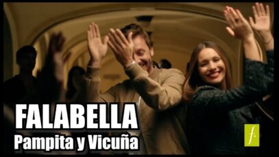 FALABELLA – Pampita y Vicuña bambolean juntos – Comercial Chile