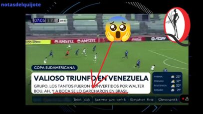 «A Boca se lo gar….n en Brasil» El títular que