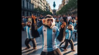 ¡PERDÓN, ESPAÑOLES! Argentinos haciendo el ridículo en Barcelona protestando contra