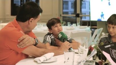 1ra entrevista de Thiago MESSI: «Quiero jugar en la Selección