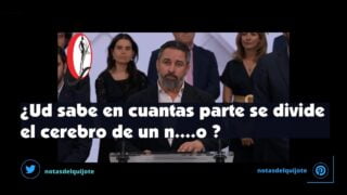 ABASCAL CUENTA CHISTES mientras anuncia que Vox rompe con el