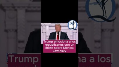 Donald Trump cuenta un chiste en la Convención Republicana #humor