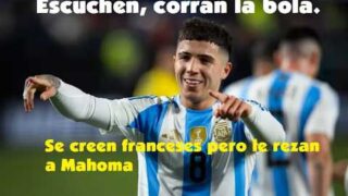 ESCUCHEN, CORRAN LA BOLA: Enzo Fernández ofende a Francia con