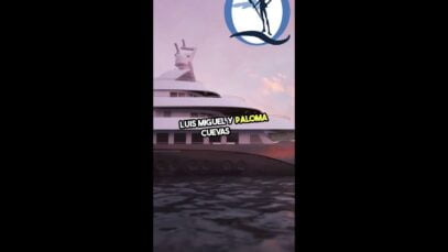 Luis Miguel y Paloma Cuevas disfrutan de lujo en Córcega😎🛥️