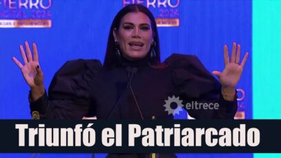 Travesti gana 1 premio para mujeres en Argentina !!! #MartinFierro