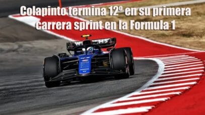 Franco Colapinto debuta y termina 12 en SPRINT de AUSTIN