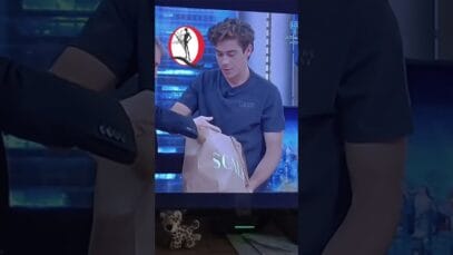 Franco Colapinto le regaló su casco a Pablo Motos #ColapintoEH