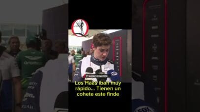 «Los Haas tenían un cohete» Colapinto luego de la #sprint