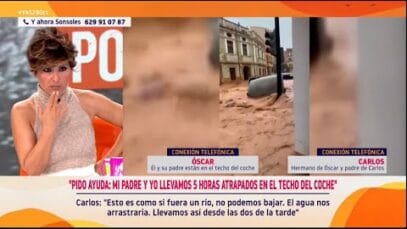 Programa de Sonsoles Lidera Rescate por las inundaciones en Utiel,