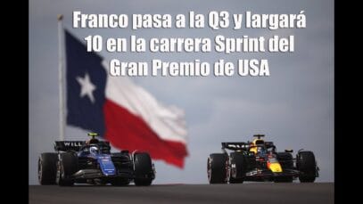¡Franco Colapinto brilla en Qualy de Sprint de Austin, pero