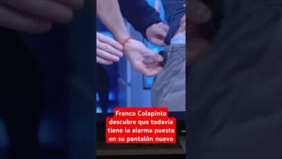 ¿Franco Colapinto se robo el pantalón de la tienda? #ColapintoEH