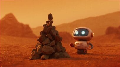 SUCHARD – Robot SOLITARIO en MARTE recibe TURRÓN: El Anuncio