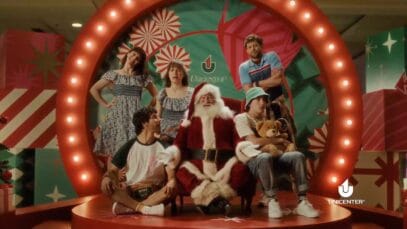 UNICENTER – 5 Hermanos y la Foto con Papá Noel