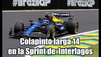 ¡Franco Colapinto buscará revancha en la Sprint #SaoPauloGP #BrasilGP #f1