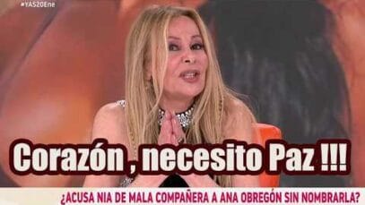 «QUIERO PAZ !» Ana OBREGÓN vs Nia CORREIA, 2do capítulo