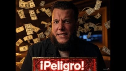 💸 Alex Caniggia tira dólares y se gana el odio