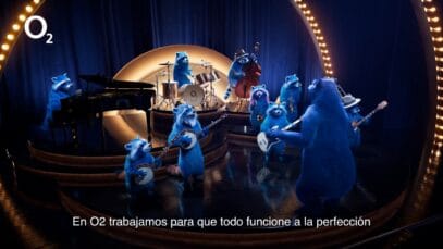 El Oso Azul de O2 y su Orquesta de Mapaches: