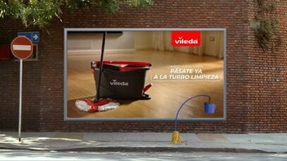 VILEDA – La vieja Fregona se marcha. Hola a la