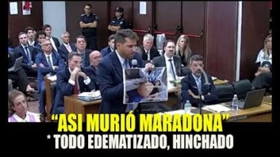 🔥 «Asi murió Maradona» ESCÁNDALOSO COMIENZO del juicio con fotos