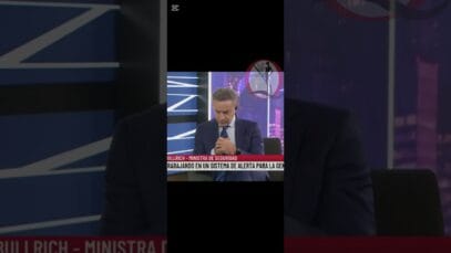MAJUL llora por Bahia Blanca en LN+ (el llanto de