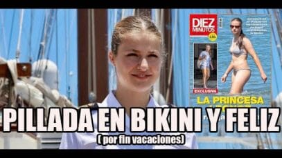 🔴 «Así pillamos a la Princesa Leonor en bikini en