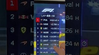 Y así termina el Gran Premio de Arabia: Piastri futuro