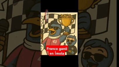 FRANCO Palominto ganó en Ímola… ¡campeonato de pennes! 🍝🏆GP Emilia