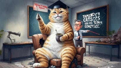 La UBA enseña a DOMAR GATOS ¡y es TAN absurdo