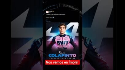 🔥 ¡OFICIAL! Colapinto VUELVE a la F1 con Alpine (Mercado