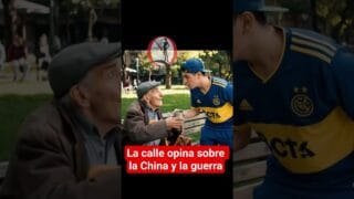La calle opina sobre La China y la guerra con