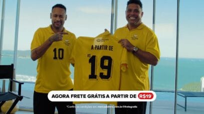 👉 Mercado Livre junta a Neymar y Ronaldo para comercial
