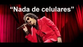 Bunbury explota en pleno concierto: “¡Dejad de grabar, j….r!” |